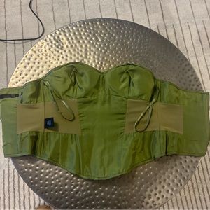 L.A.M.B Corset Strapless Top